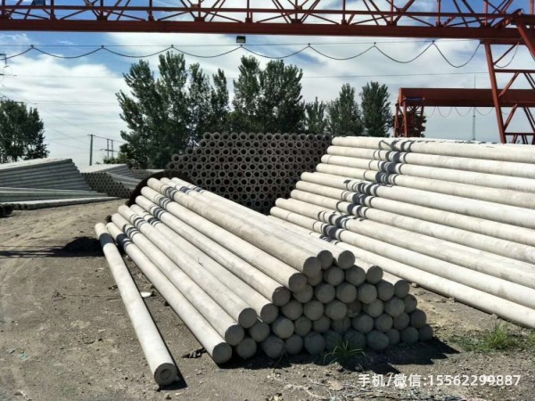 平山190*10米非预应力水泥电线杆